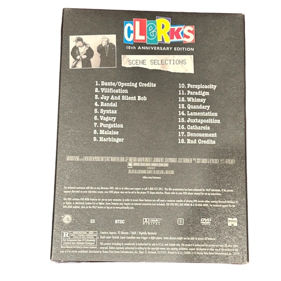 Clerks 10th Anniversary Edition 3 Set DVD & Booklet Kevin Smith’s First Movie - Picture 7 of 7